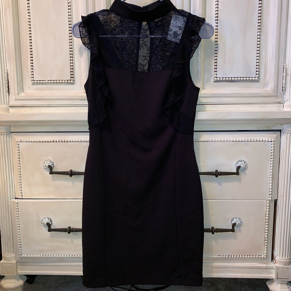 Ruffled Lace LBD
